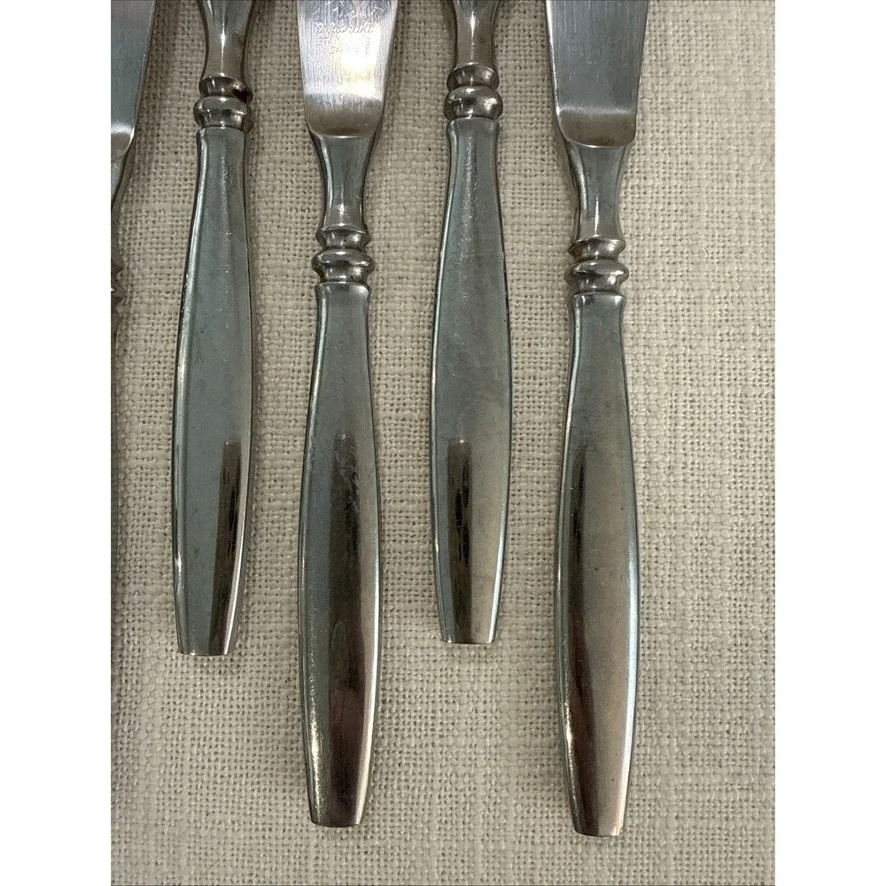 6 - Reed & Barton PERTH Modern Solid Knives Stainless Flatware 8.5